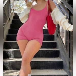 backless cami unitard romper